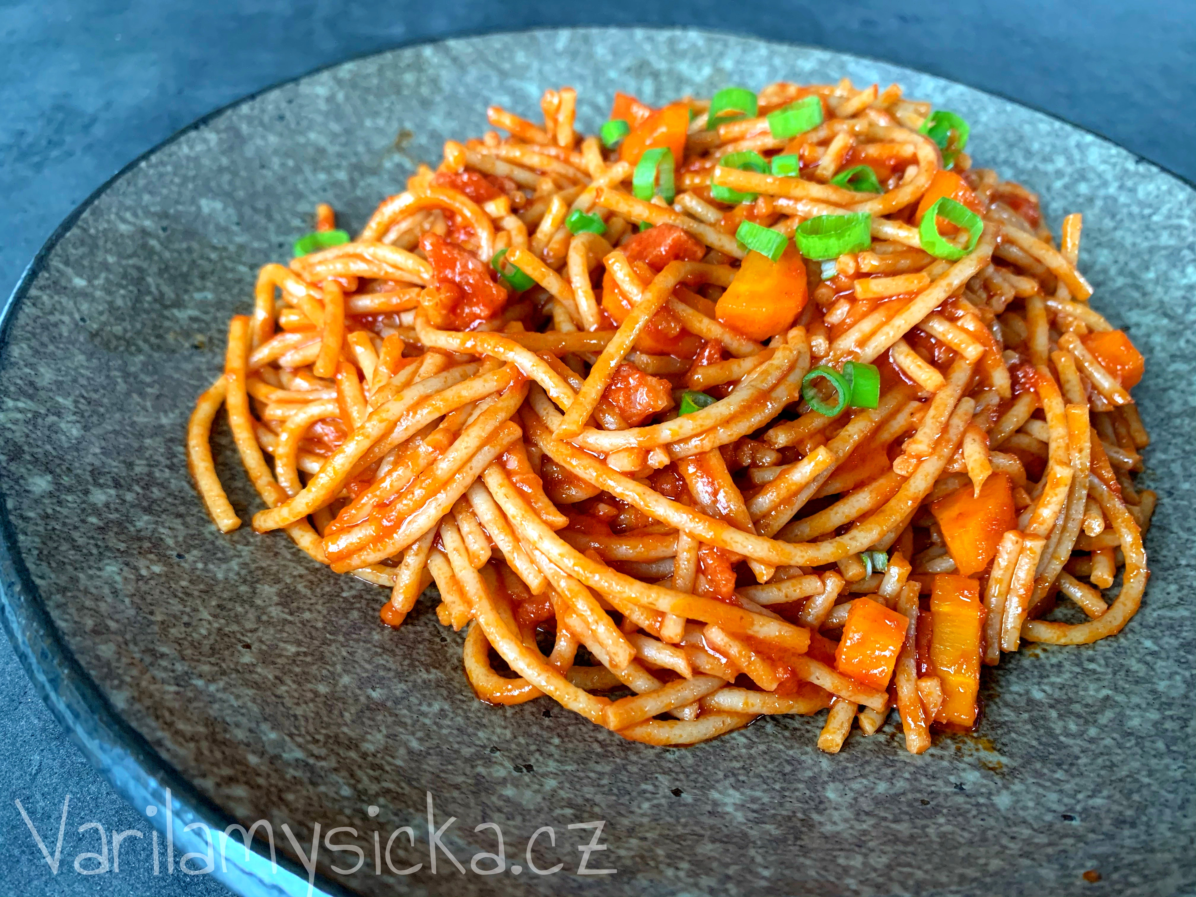 Špagety recept
