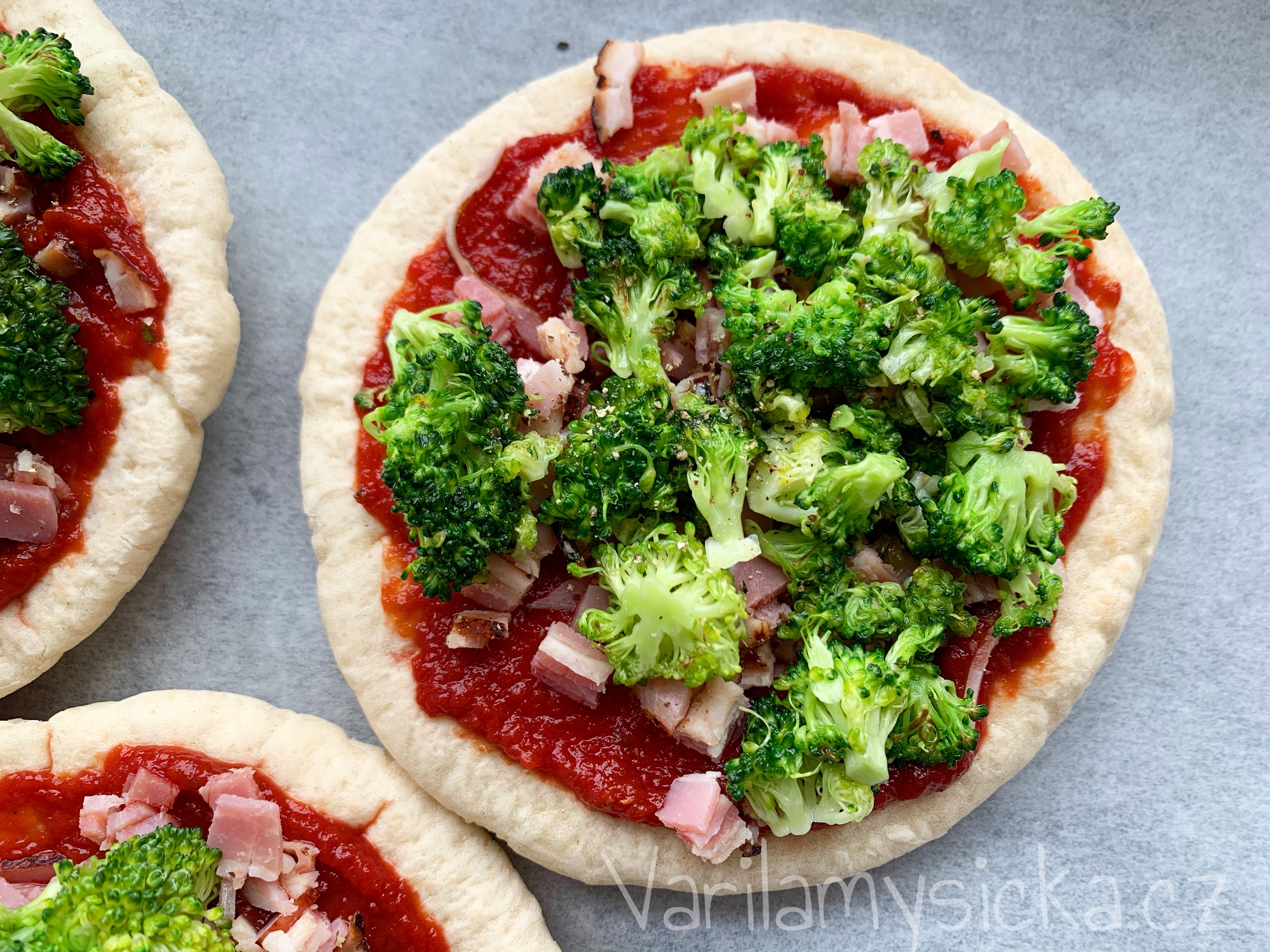 Brokolice pizza
