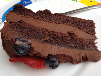 Výborný a jednoduchý čokoládový dort