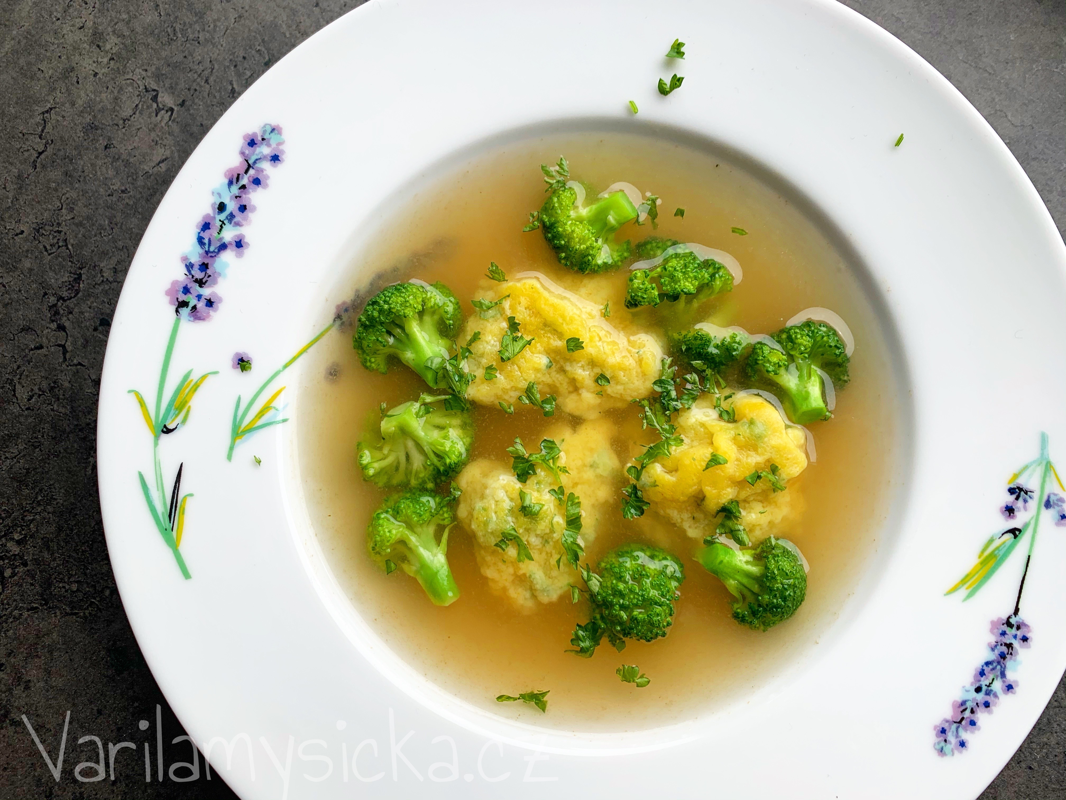 Brokolice zdravý recept