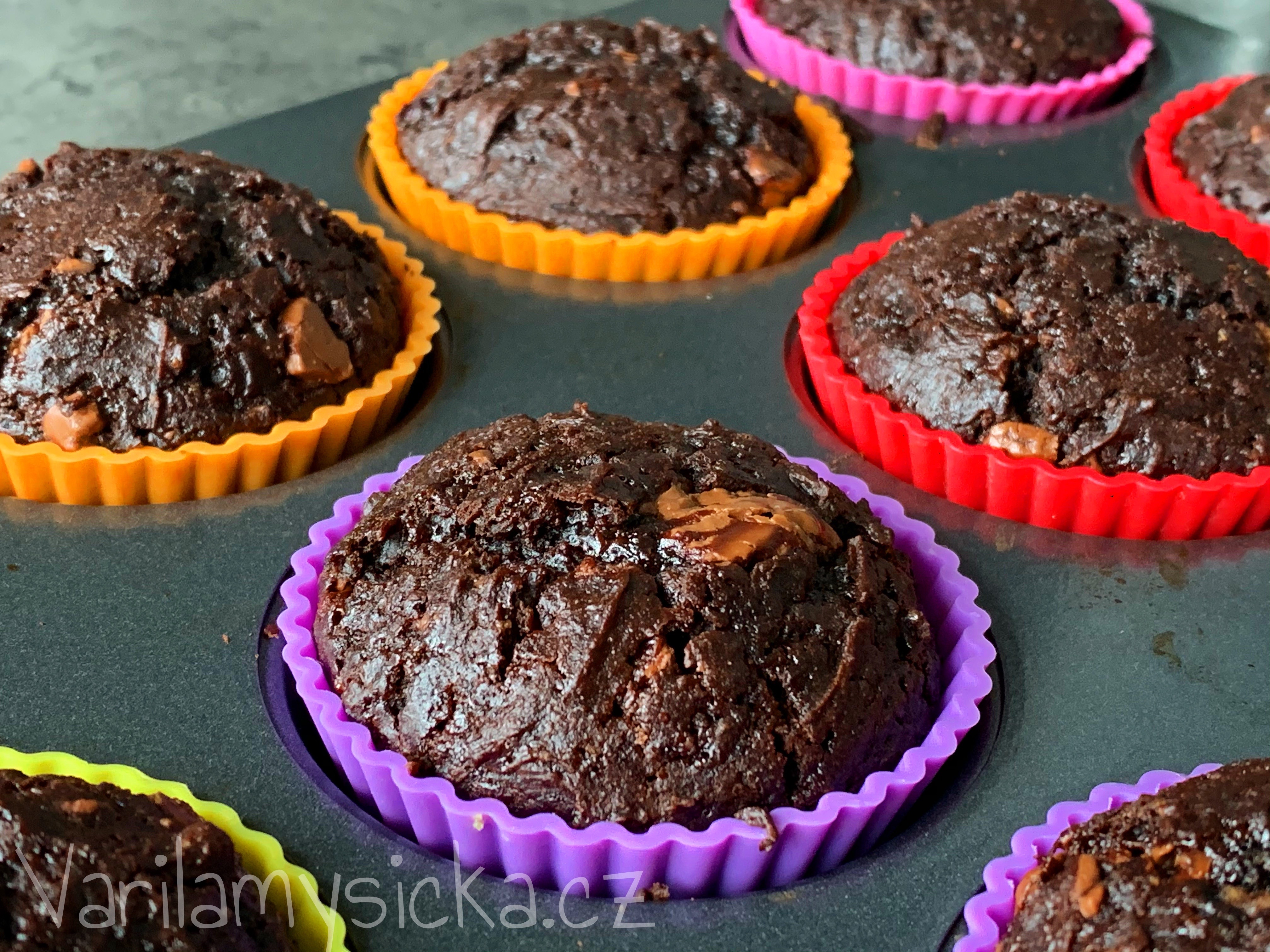 Jak udělat muffiny s čokoládou