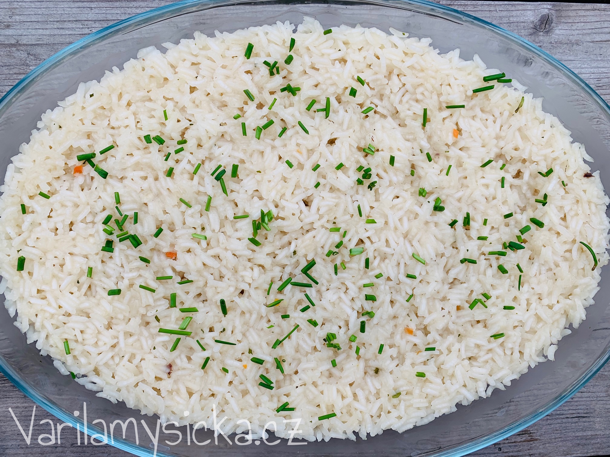 Rýže pečená v troubě jako příloha