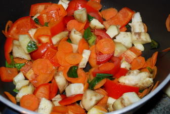 Zdravá zeleninová pomazánka s tofu