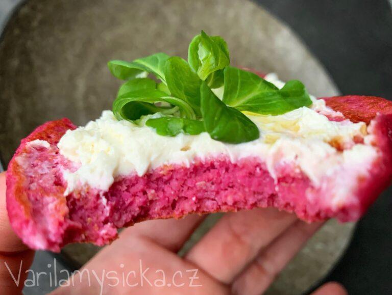 Lívanečky s červenou řepou