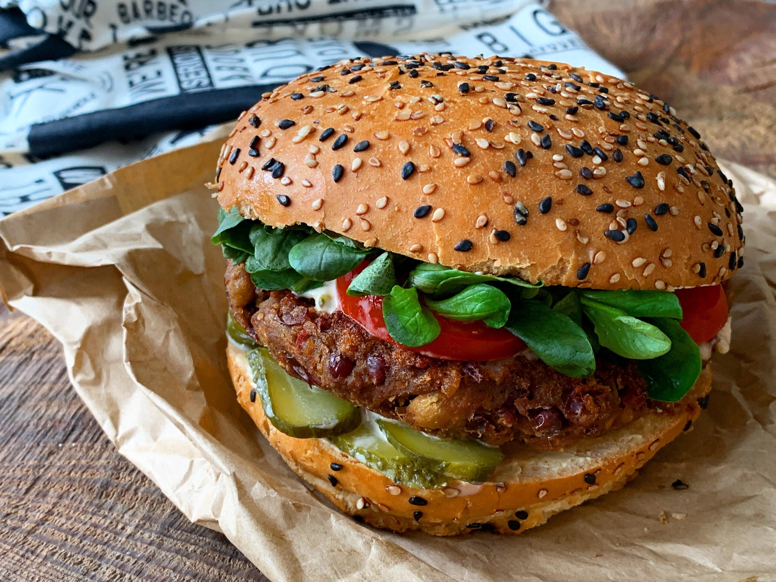 Z čeho se dělá burger bez masa